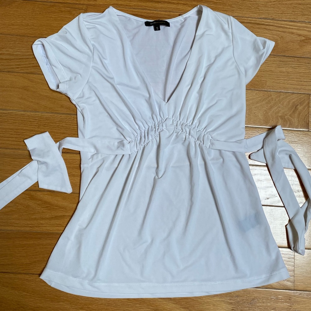 BCBG MAXAZria WHITE TOP